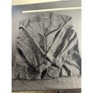 Lafayette 148 Vintage Y2K New York Style Women Black Blazer Size 14